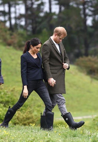 Le duc et la duchesse de sussex visitent la nouvelle-Zélande jour 3