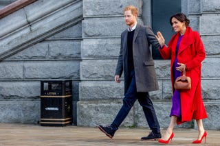 le duc et la duchesse de sussex visitent birkenhead