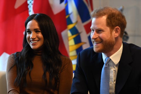 the duke and duchess of sussex visit canada house