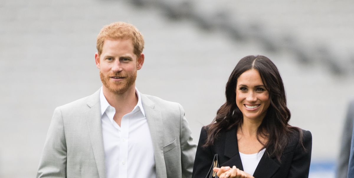 Charities demonstrate in support of Prince Harry and Meghan Markle