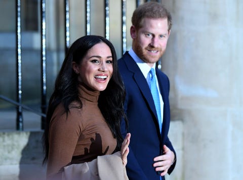 the duke and duchess of sussex visit canada house