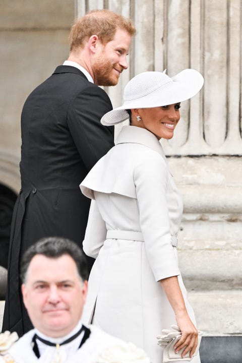 Meghan Markle and Prince Harry at National Service of Thanksgiving meghan and harry at national service of thanksgiving