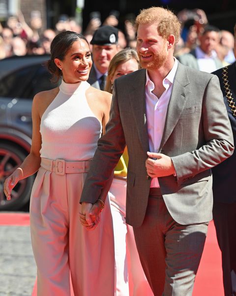 the duke and duchess of sussex attend the invictus games dusseldorf 2023 one year to go