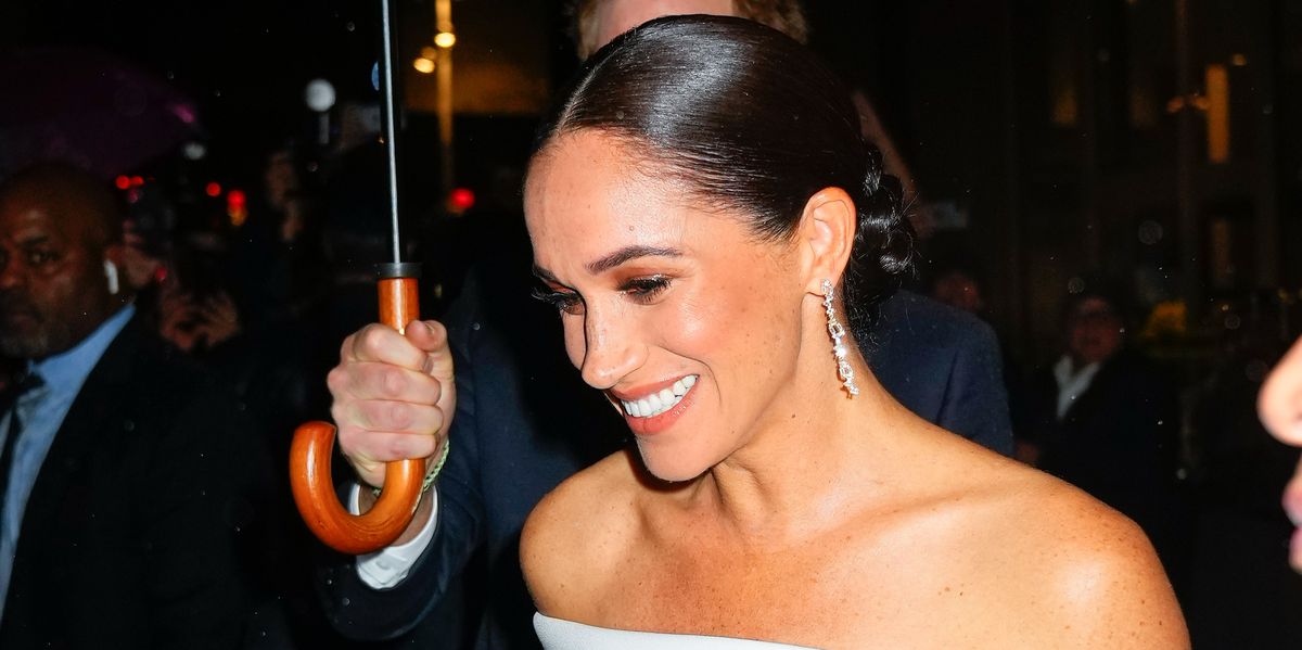 Meghan Markle Wears Princess Diana's Aquamarine Ring in NYC - Cosmopolitan