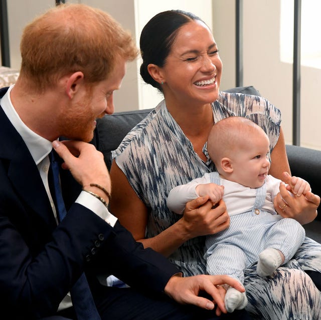 Image result for prince harry and meghan and archie royal tour