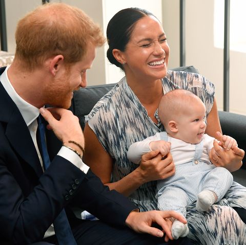 Meghan Markle Prince Harry Share New Photo Of Archie For Prince Charles S Birthday