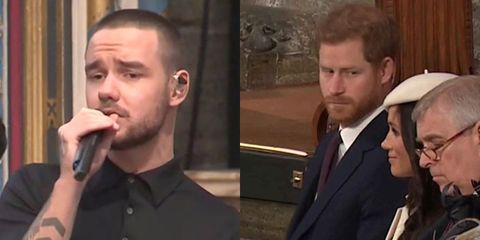 Did Prince Harry just shade Liam Payne during his performance?