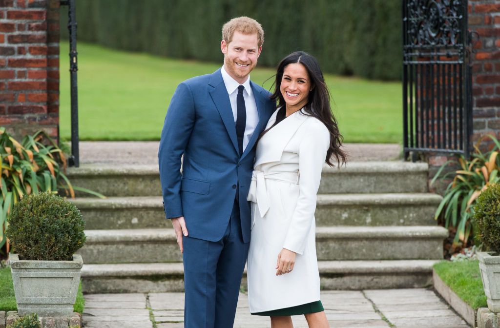 meghan markle engagement interview dress