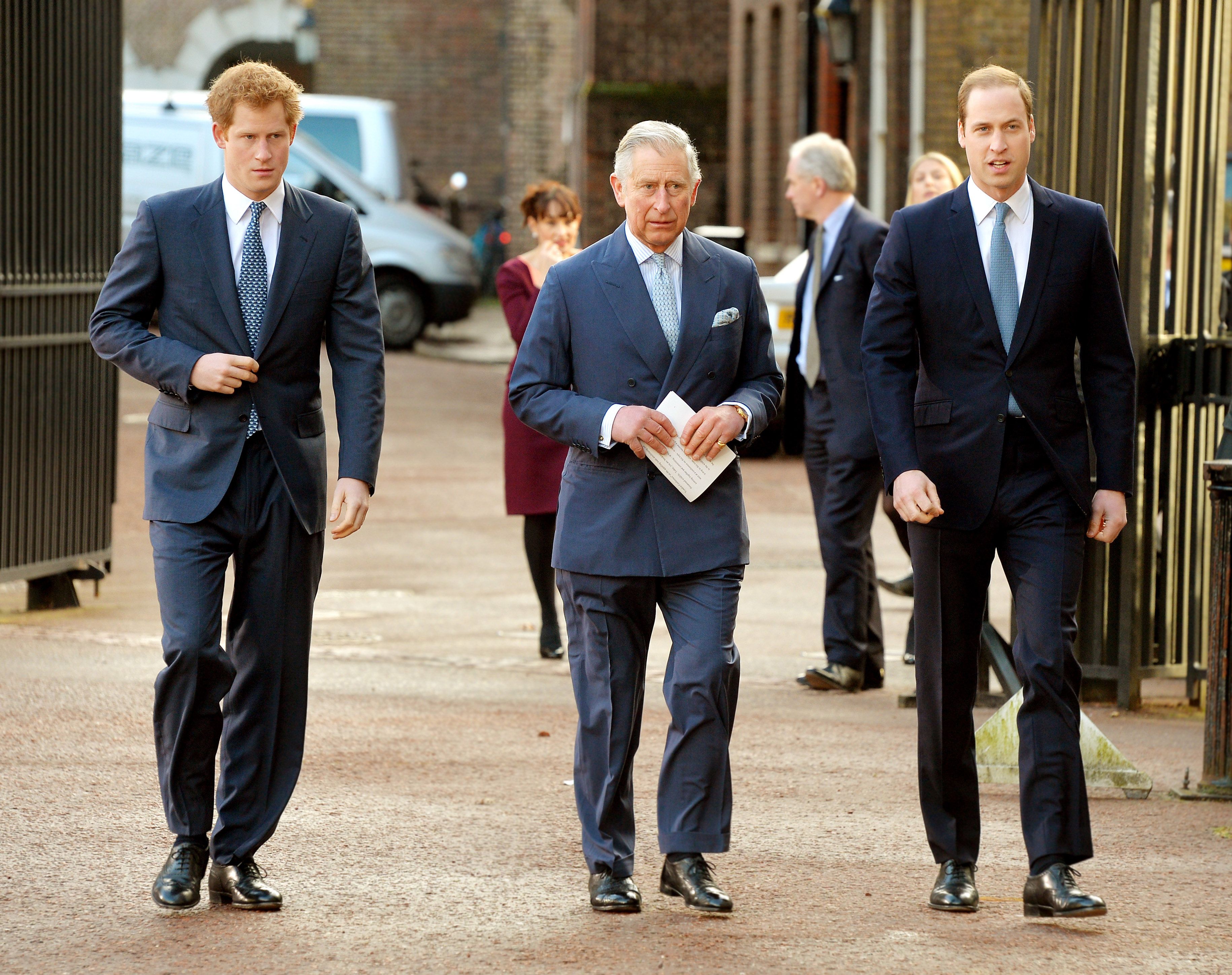 Prince Harry Thinks Prince Charles and Prince William are Trapped