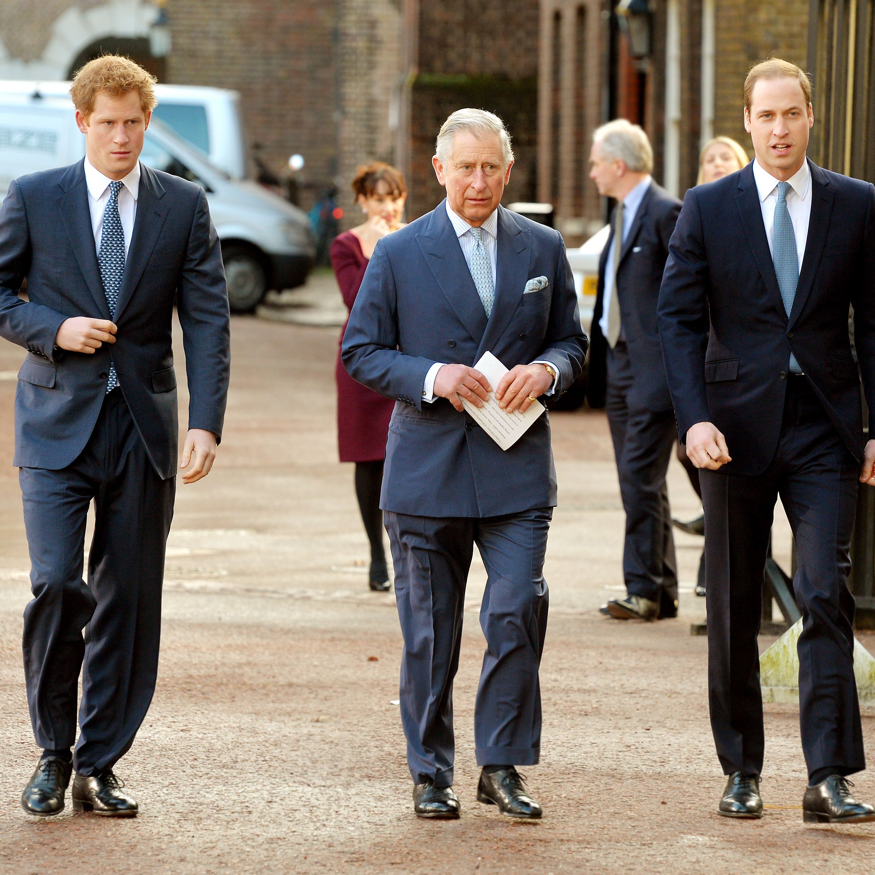 Prince Charles and Prince William Are Treating Prince Harry 