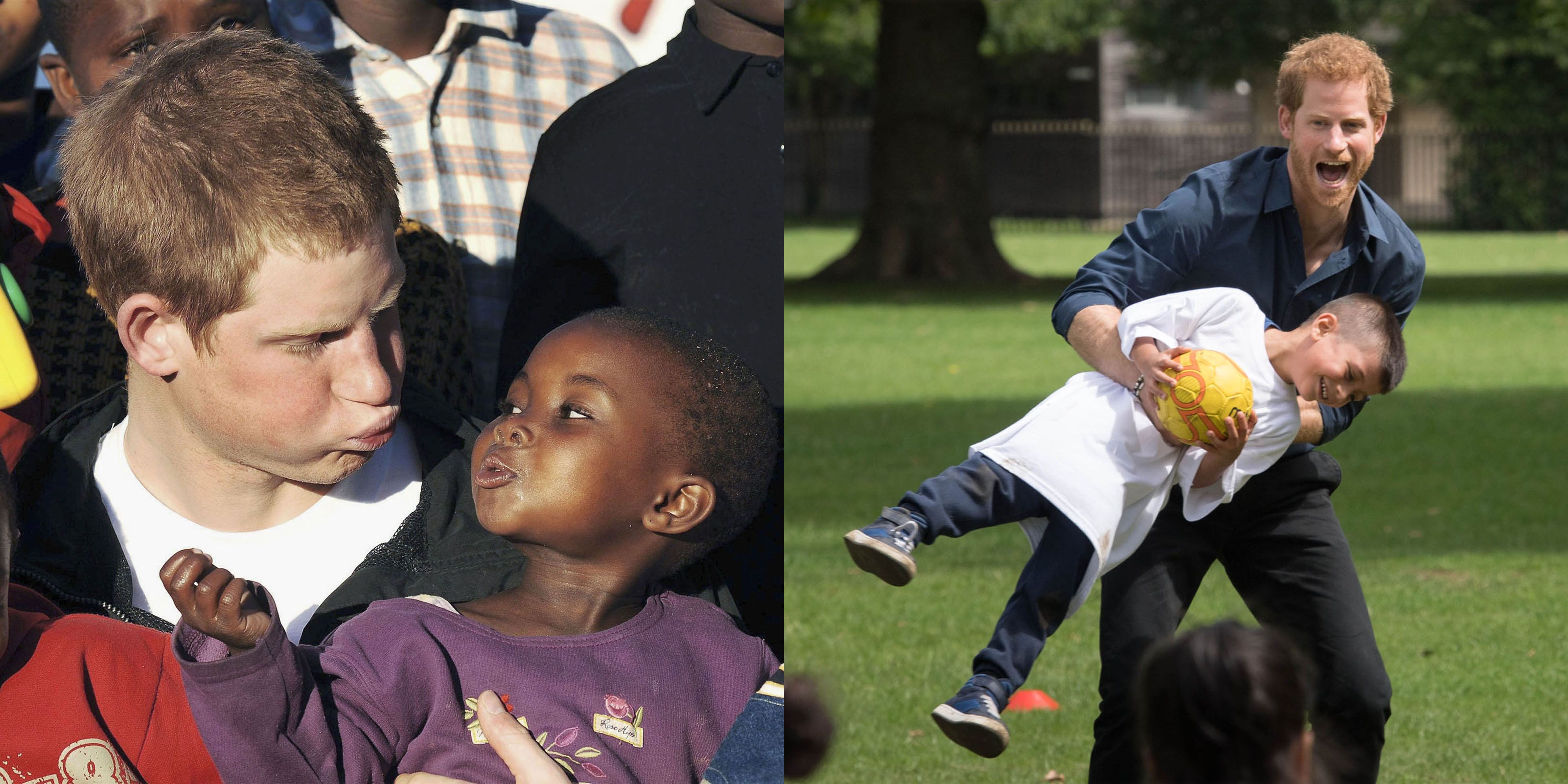 62 Photos Of Prince Harry With Kids That Prove He Was Meant To Be A Dad
