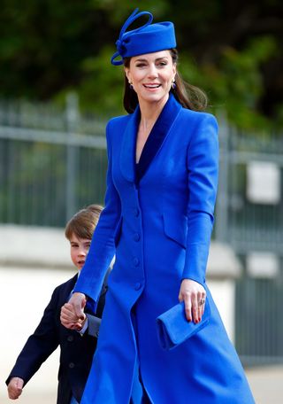 ﻿Kate Middleton at Easter Mass April 9, 2023 with Natasha Klatch