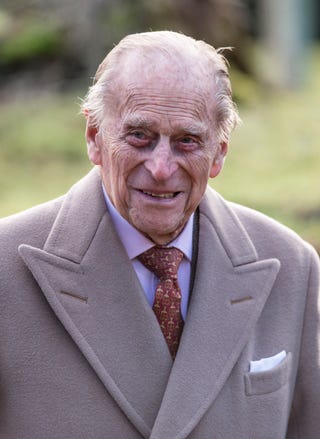 Queen Elizabeth II Attends Sunday Church Service