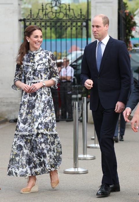 Kate Middleton In Erdem Shows Queen Elizabeth Her 2019 Chelsea