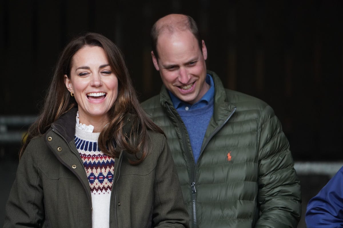 Photos of Prince William & Kate Middleton's Outing to a Lamb Farm