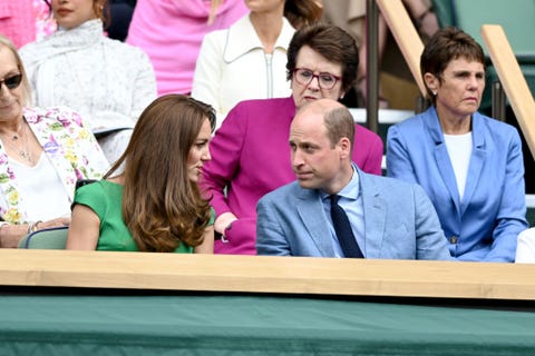 Il principe William Kate Middleton Wimbledon