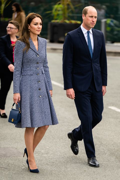 the duke and duchess of cambridge attend the official opening of the glade of light memorial