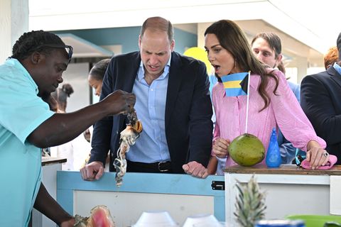 Kate and William on a Caribbean tour in March 2022.