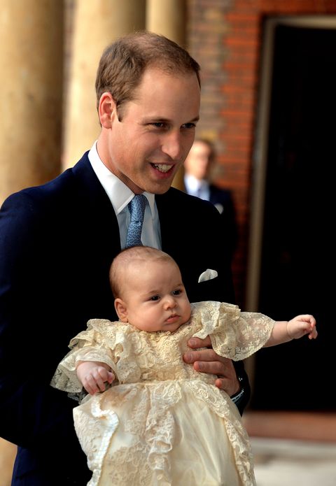 hrh prince george of cambridge is christened at st james' palace
