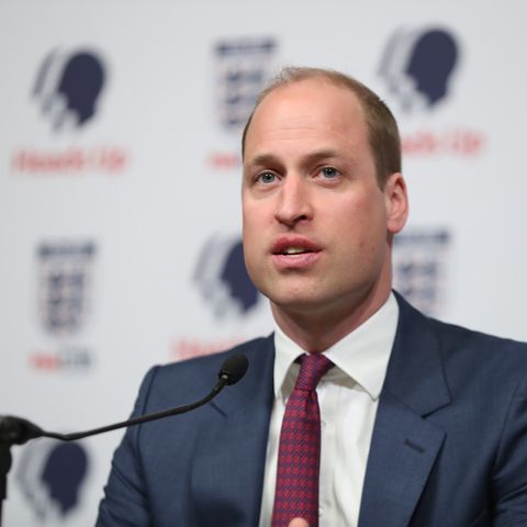 Duke Of Cambridge At The Launch Of New Mental Health Campaign