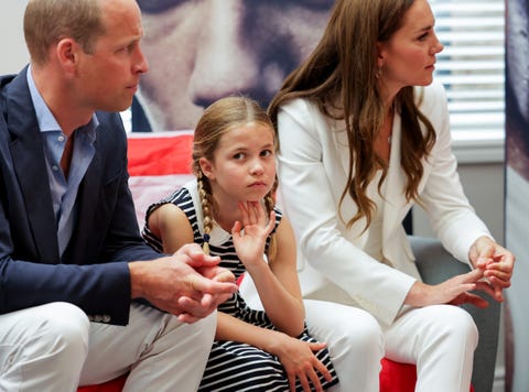 Prince William, Kate Middleton and Princess Charlotte at the Commonwealth Games Prince William, Kate Middleton and Princess Charlotte at the Commonwealth Games