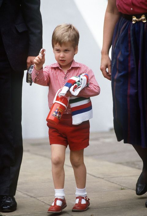 Prince William, school, first day