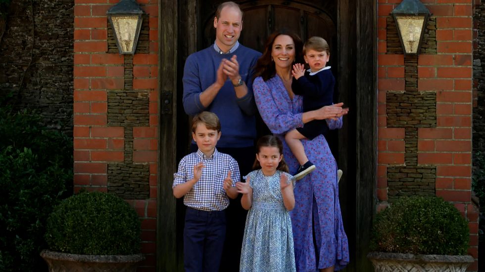The Duke and Duchess of Cambridge share new family photo for their