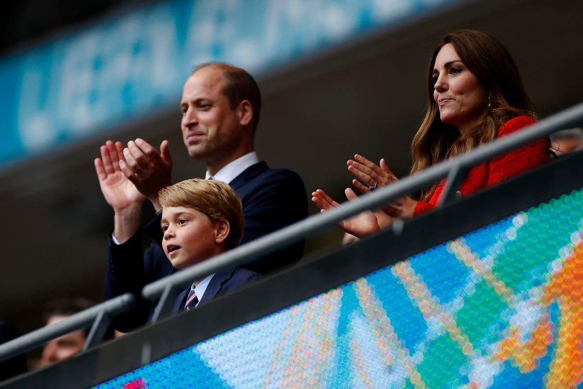 Why Prince George didn't join Prince William for England semi final