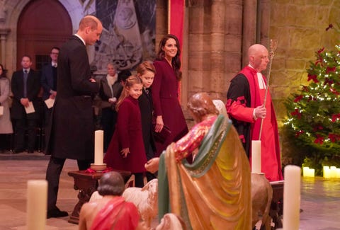 the british royal family attend the 'together at christmas' carol service