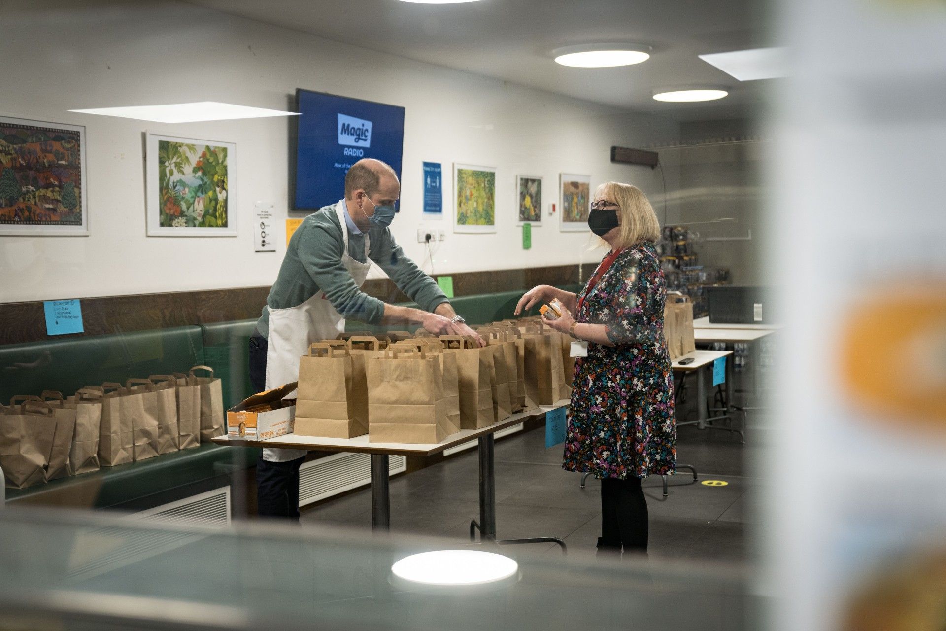 Prince William Volunteered At Homeless Shelter During Lockdown