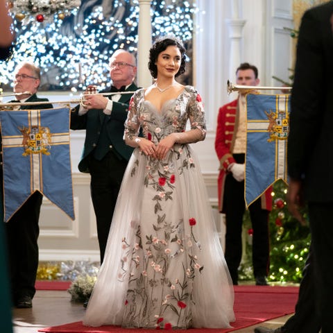 the princess switch switched again vanessa hudgens as stacy margaret fiona in the princess switch switched again cr netflix © 2020