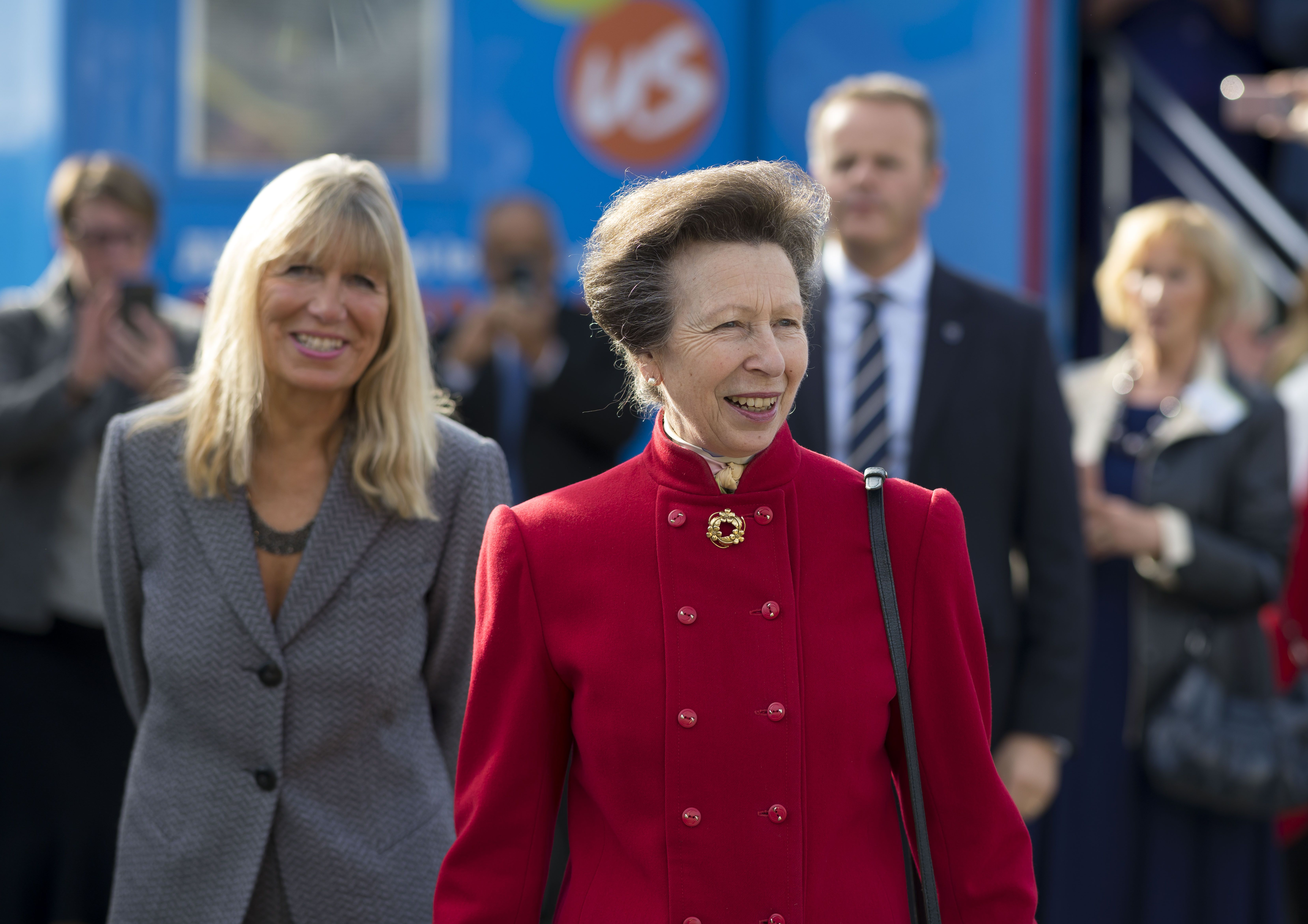 Princess Anne Comments On Prince Philip S Condition After Car Accident