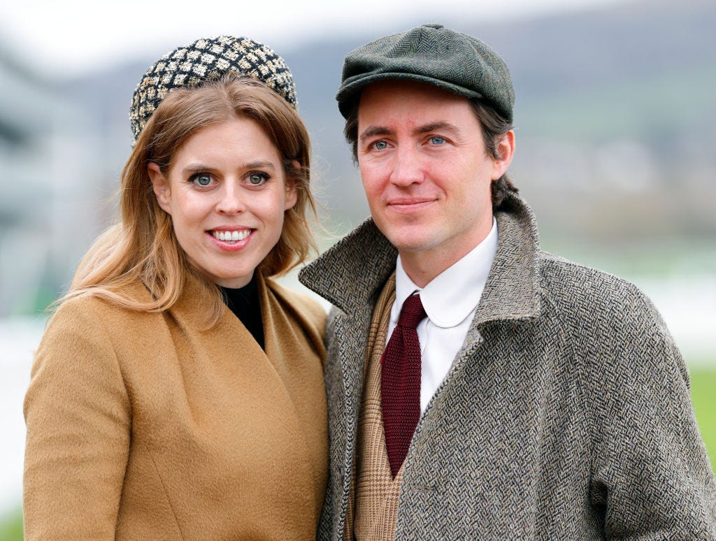 Princess Beatrice's Husband Shares Romantic, Never-Before-Seen Photo From Their Wedding Day