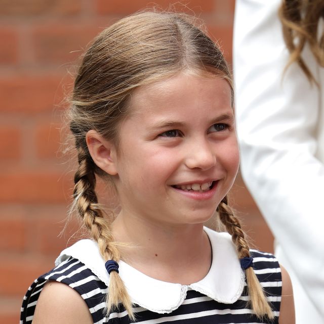 birmingham, england   august 02 princess charlotte of cambridge during a visit to sportsaid house at the 2022 commonwealth games on august 02, 2022 in birmingham, england the duchess became the patron of sportsaid in 2013, team england futures programme is a partnership between sportsaid, sport england and commonwealth games england which will see around 1,000 talented young athletes and aspiring support staff given the opportunity to attend the games and take a first hand look behind the scenes photo by chris jacksongetty images