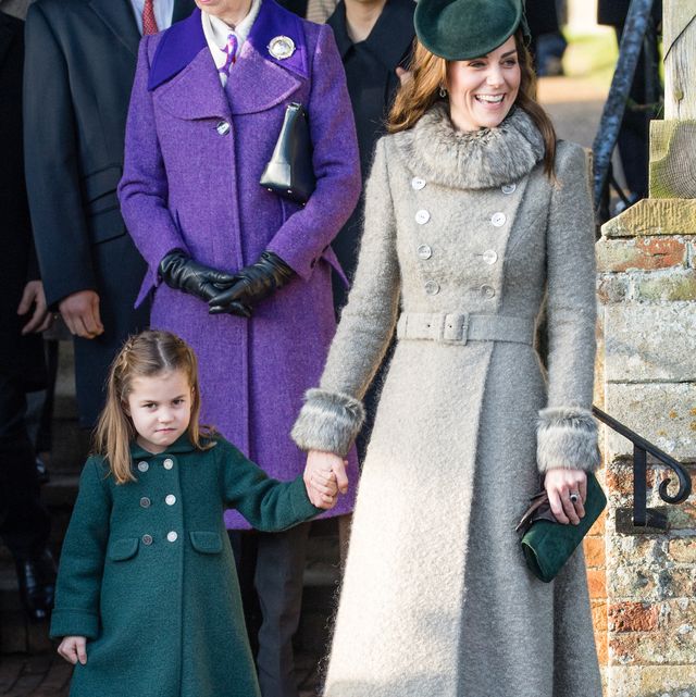 princess charlotte and kate middleton look identical in this clip