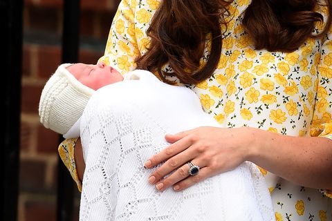 The Royal Baby Wore A Very Traditional Knit Lace Shawl