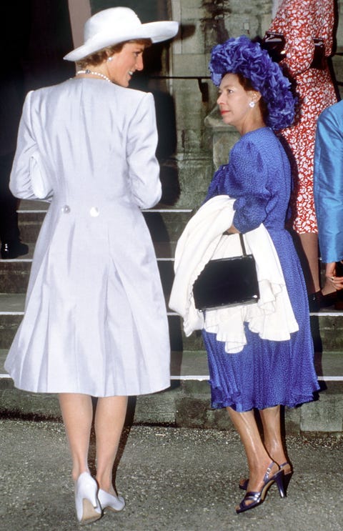 Diana And Margaret At Wedding diana and margaret at wedding