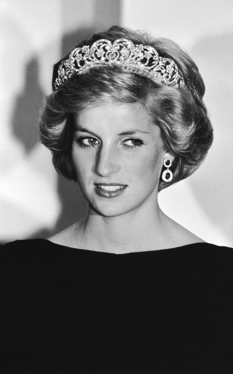 diana with tiara