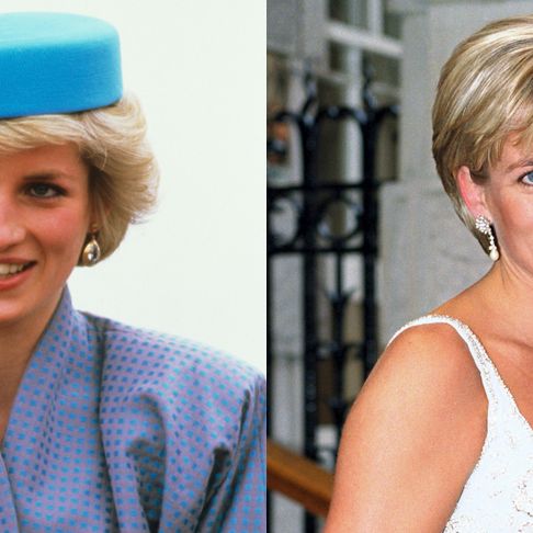 Princess Dianas Hair Though The Year Diana Princess Of - 