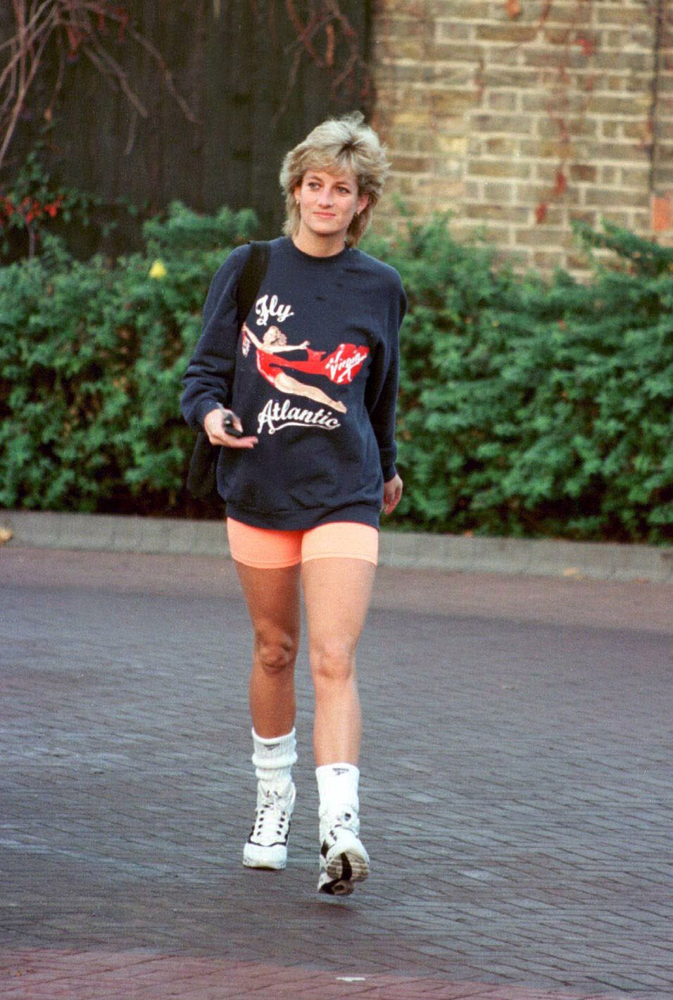 La entrenadora personal de Lady Di subasta su sudadera