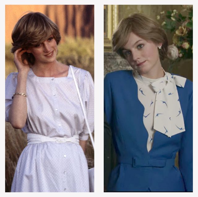 20 Princess Diana Outfits in The Crown Season 4, Compared ...