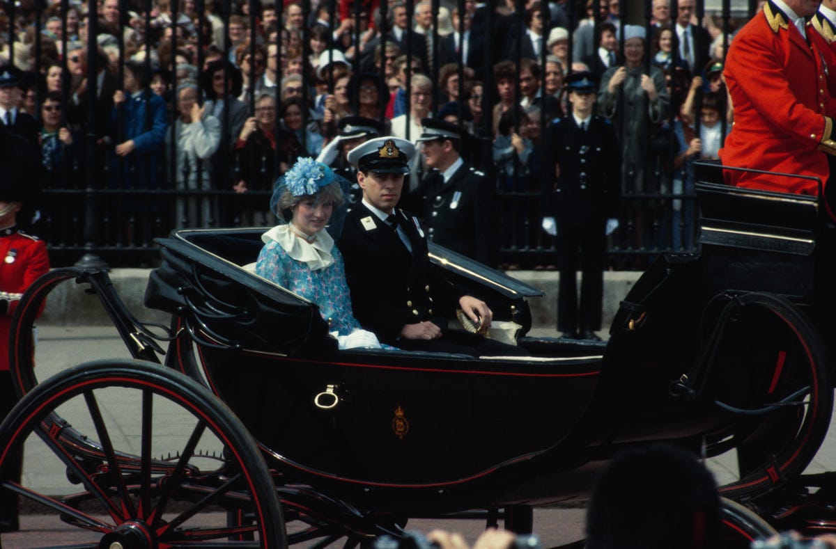 Princess Diana's First Trooping the Colour With Prince Charles Was