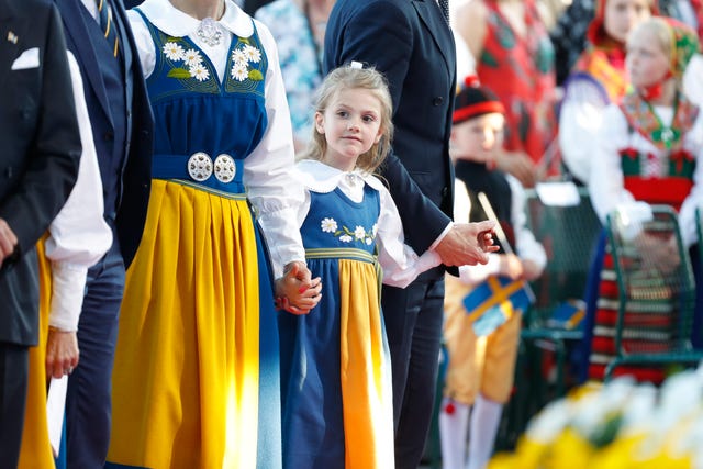 Sweden's Crown Princess Victoria, Princess Estelle & More