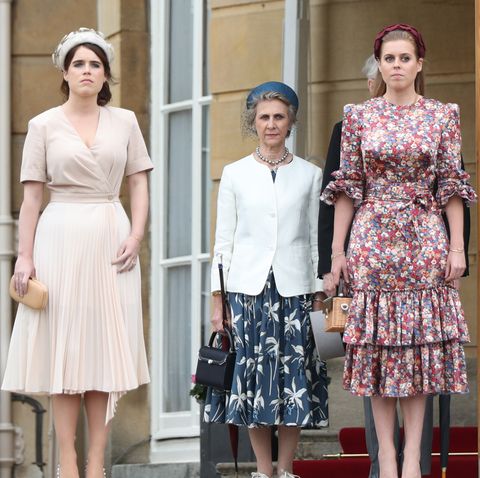 princess beatrice princess eugenie style The Queen Hosts Garden Party At Buckingham Palace