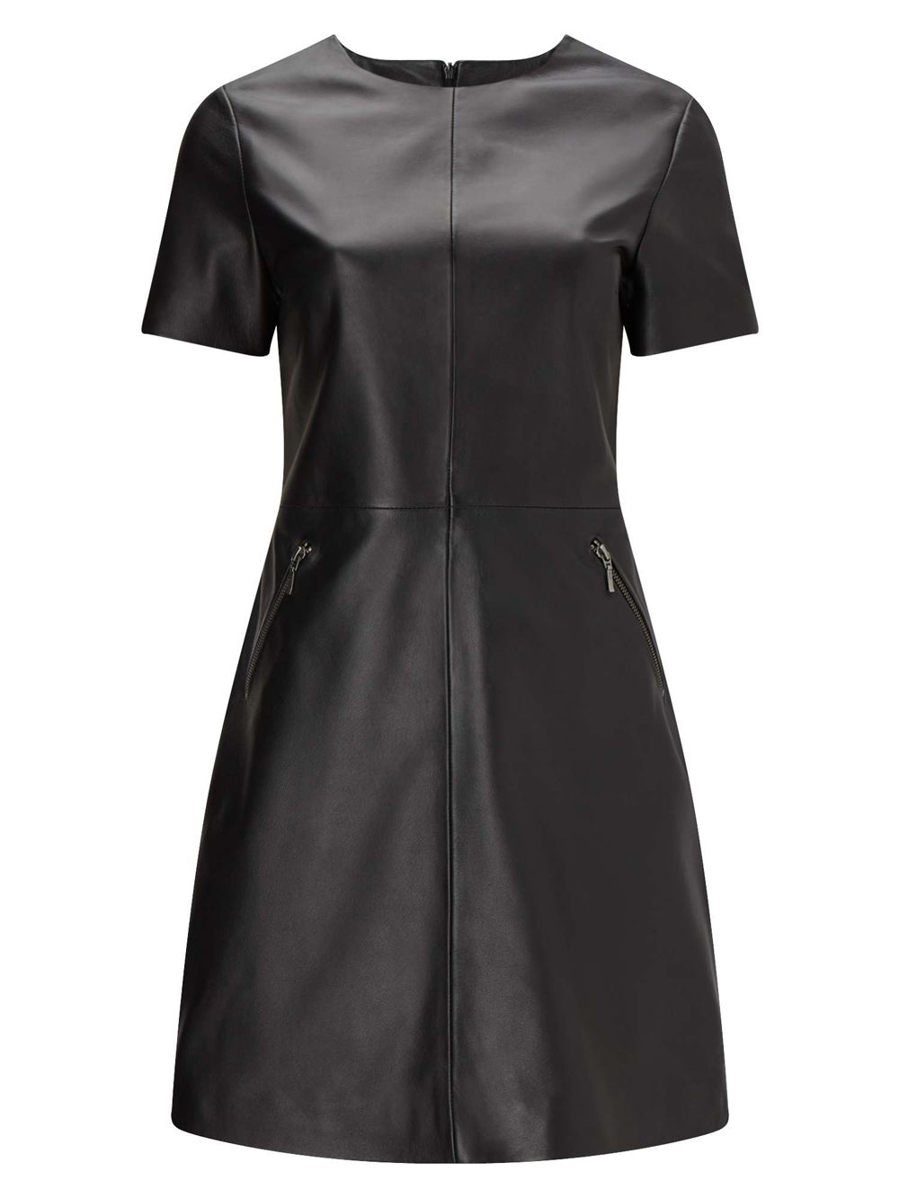 topshop leather dress