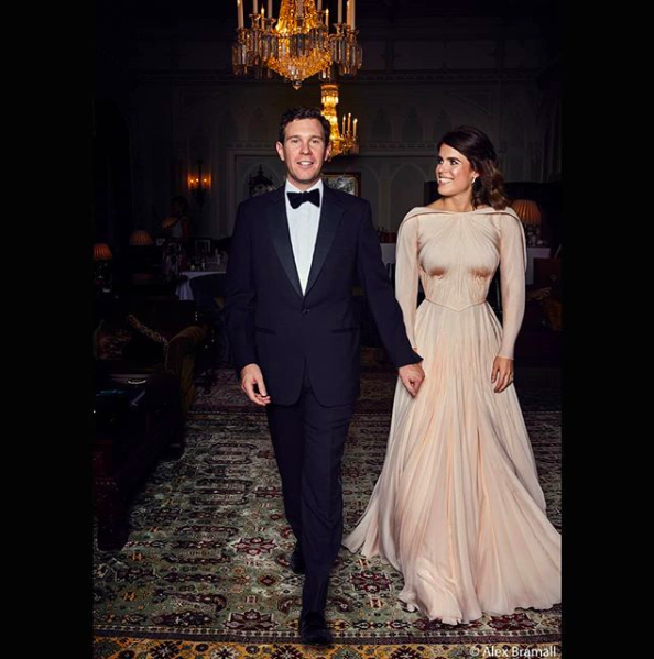 Princess Eugenie says her second wedding dress was inspired by Grace Kelly pic