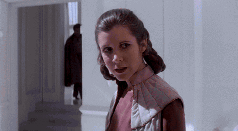 Princess Leia Star Wars no thanks, princess leia, carrie fisher, no,