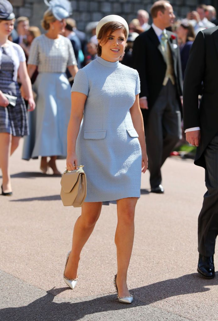 meghan outfit eugenie wedding