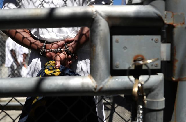 enter caption here on august 15, 2016 in san quentin, california
