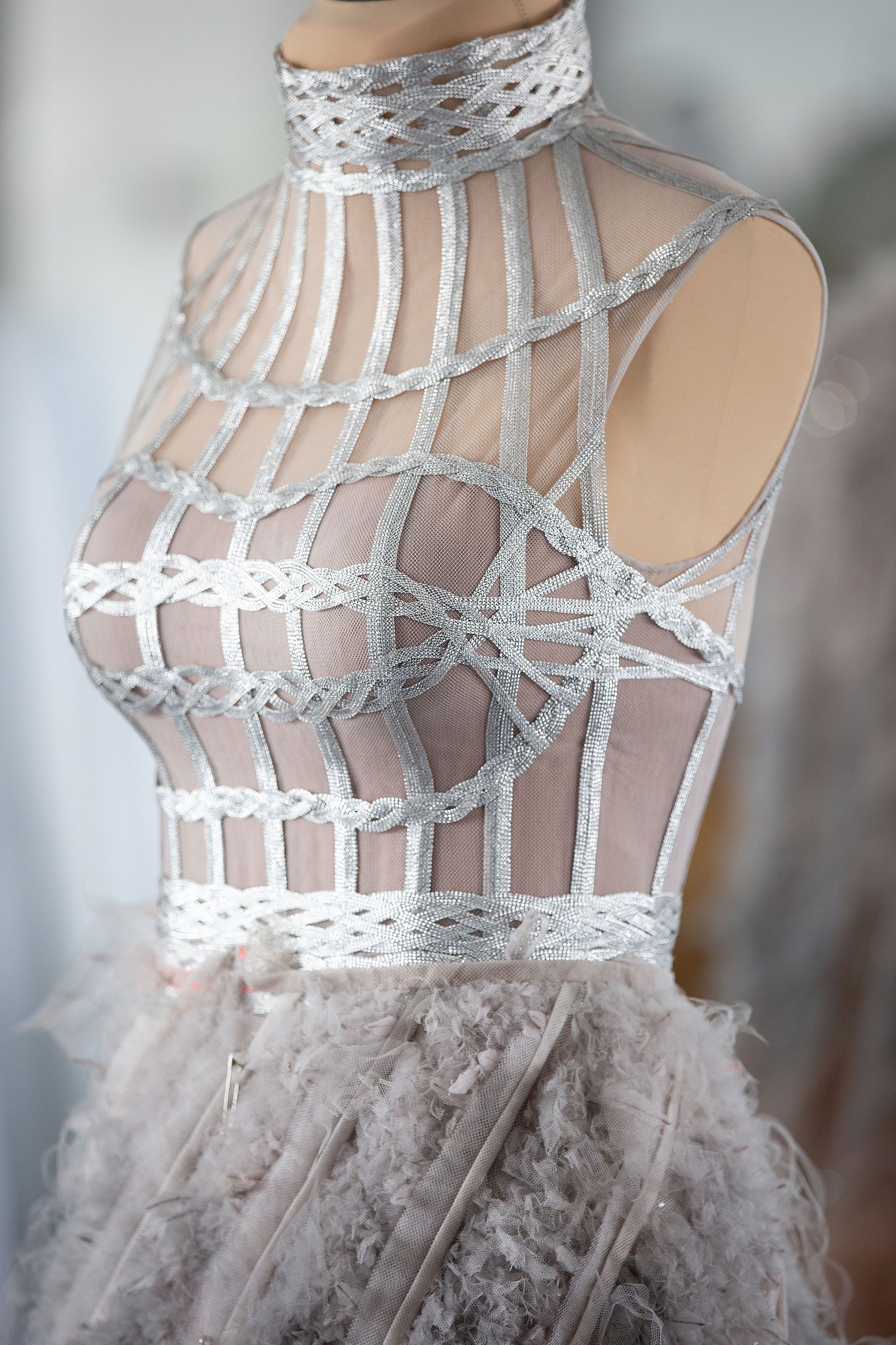 dior cage dress